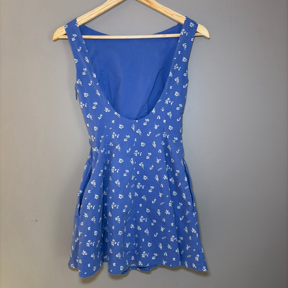 Abercrombie & Fitch The A&F Mila High-Neck Stretch Mini Dress Size XSP - Picture 5 of 9